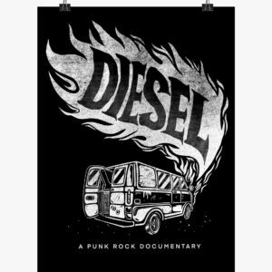 diesel, affiche, punk rock, diesel le film, goodies