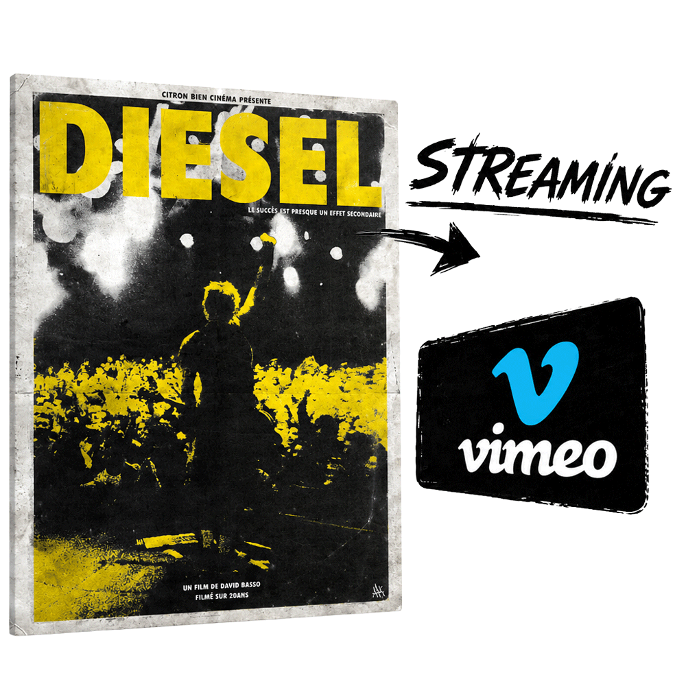 DIESEL, documentaire punk-rock de David Basso disponible en streaming sur Vimeo