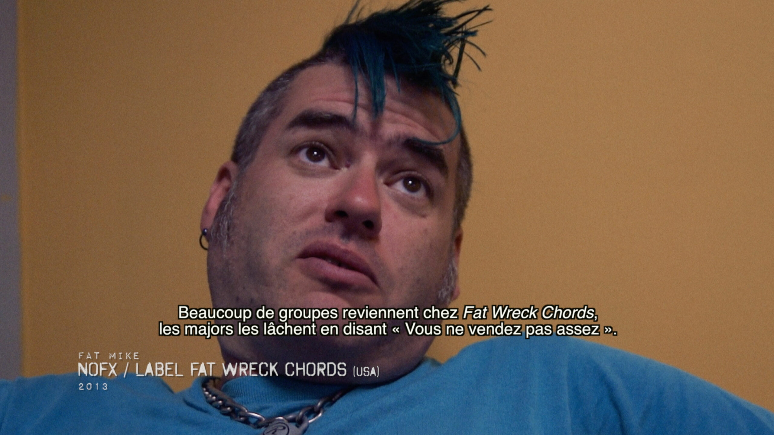 Fat Mike discussing Fat Wreck Chords and the independent punk-rock scene