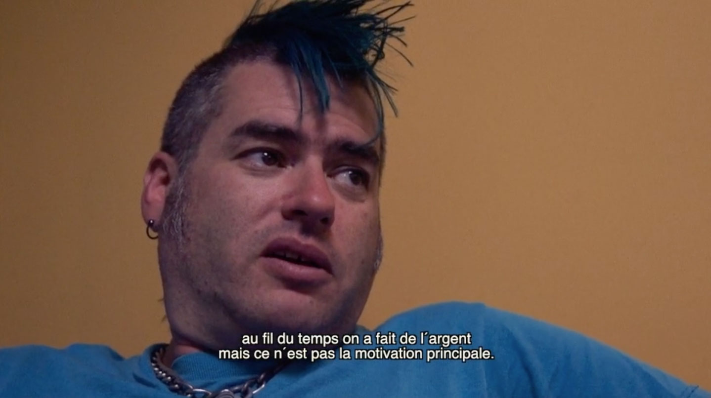 Fat Mike from NOFX featured in DIESEL, a punk rock documentary by David Basso