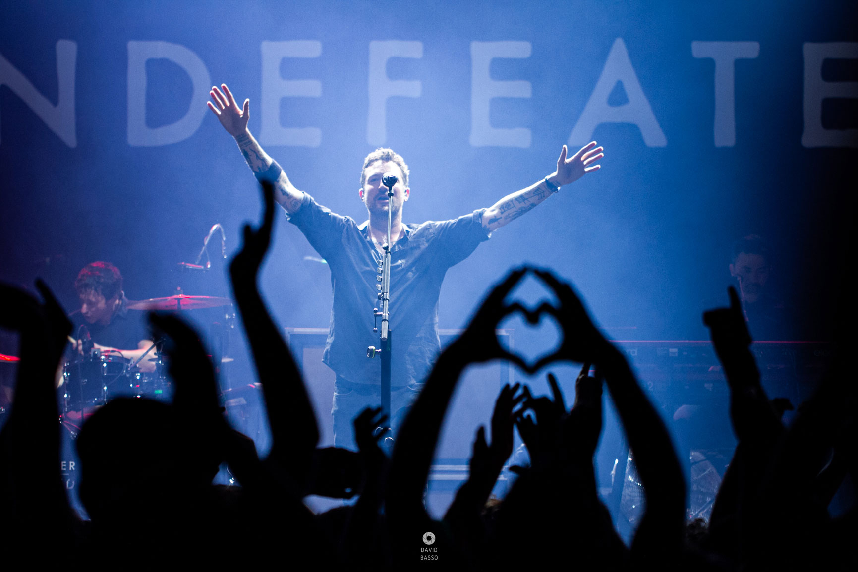 Frank Turner en concert à Chambéry, photographié par David Basso.