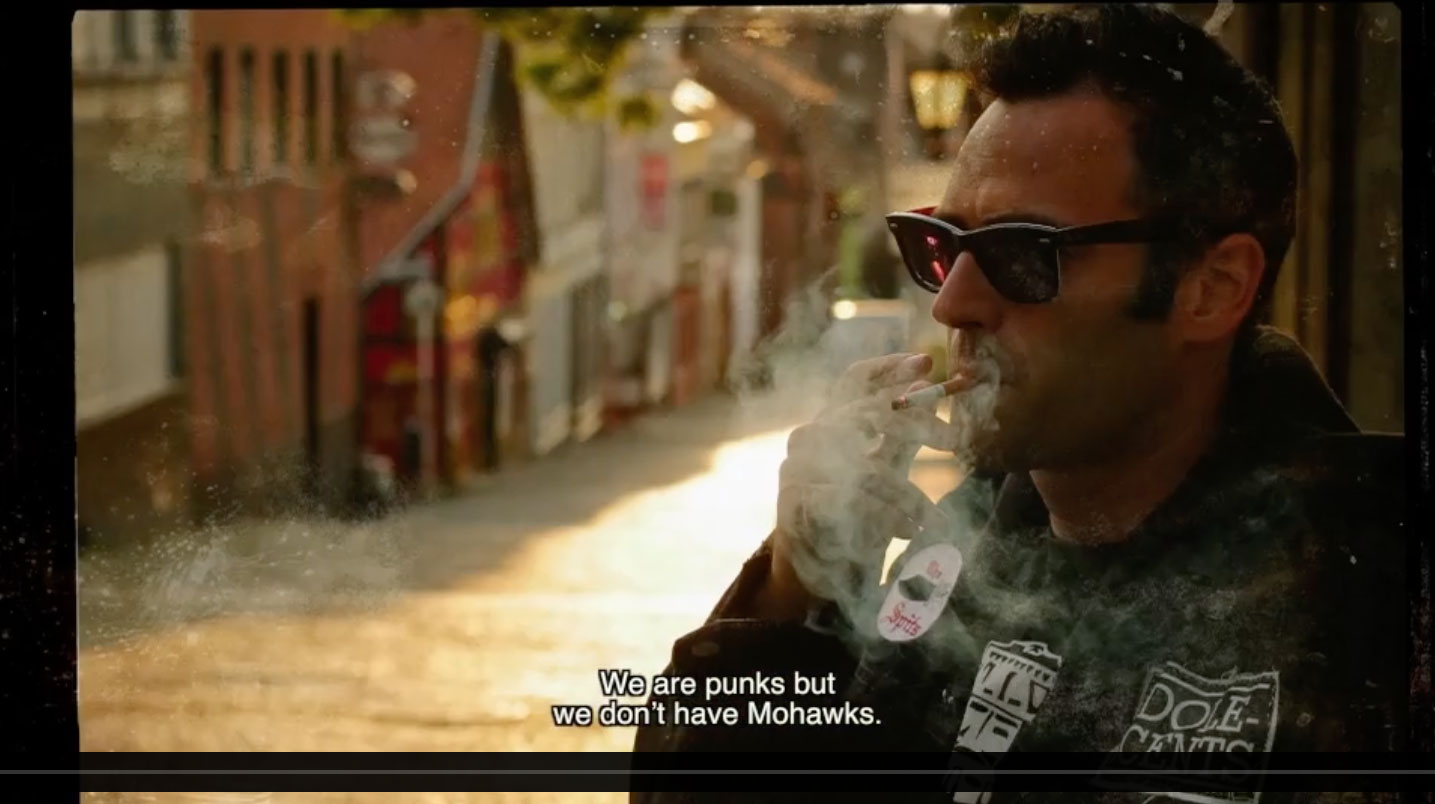 Uncommonmenfrommars featured in DIESEL, a documentary about the French punk rock scene