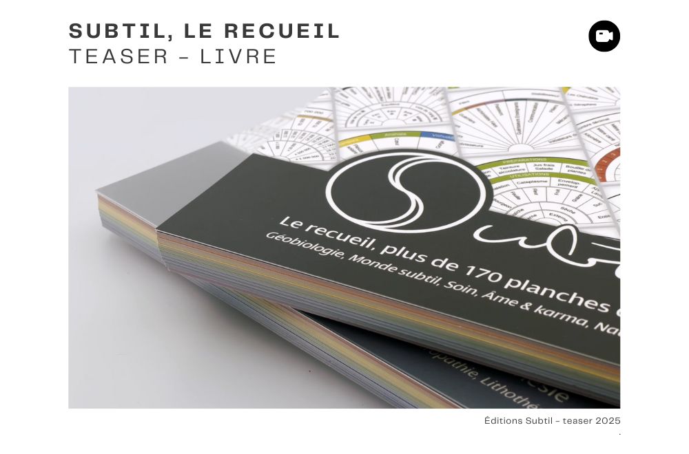 livre, teaser, epk, tournage, radiesthésie, subtil